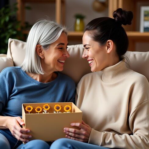 10Pcs Cozy Hoome Cozy Home Sunflower,Sunnyvibe Ornaments for Car,Car Accessories,Creative Rocking Ornament,Sunflower Dashboard Decorations for Mother's Day Home Decor Accents in Kuwait