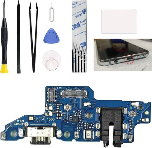 Charging Port Replacement Kit Compatible with Moto G Power 2020, XT2041-4 Dock Board USB-C Connector, with Instruction Manual, Toolkit in Saudi Arabia