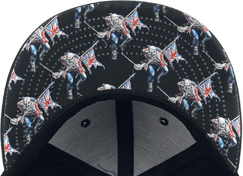 Official Iron Maiden Logo & Trooper Cap (Black) in Kuwait