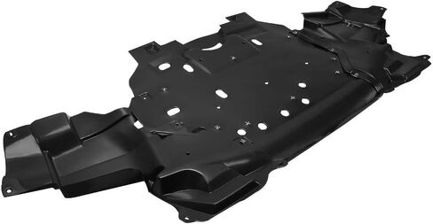 سبلاش شيلد 1 قطعة محرك تحت غطاء الجانب الأمامي لهوندا لـ SE 2017 و1 مليون إصدار 2019 عملية تصنيع متقدمة باللون الأسود معدة HO1228147 HO1228148 in Kuwait