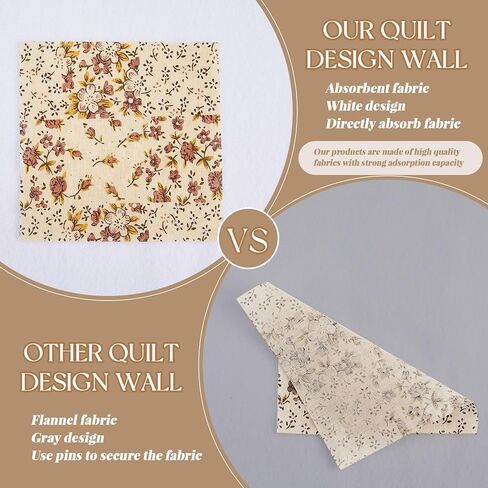 Buryeah 12 Pcs Quilt Design Wall Board 16 x 12 x 0.5 Inches Quilters Design Board for Quilting Sewing Supplies Projects Display Portable White Quilting Wall Panels for Quilt Fabrics Hold in Kuwait