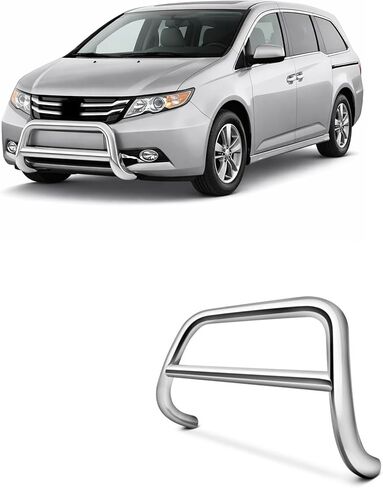 Black Horse A Bar No Skid Plate Stainless Steel Compatible with 2005-2017 Honda Odyssey-CBS-HOB3101 in Saudi Arabia