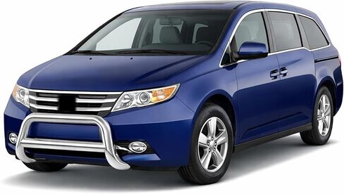 Black Horse A Bar No Skid Plate Stainless Steel Compatible with 2005-2017 Honda Odyssey-CBS-HOB3101 in Saudi Arabia