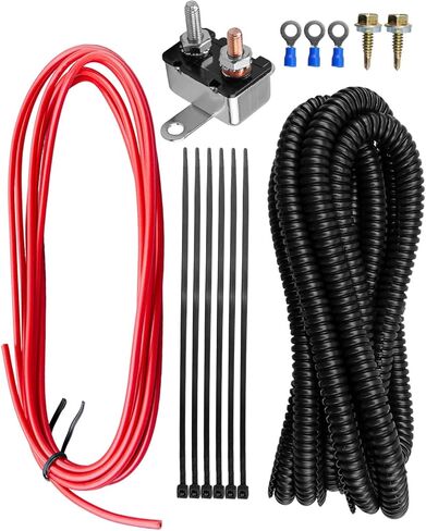 Towed Vehicle Charge Line with Thermal Circuit Breaker and Mounting Kit Compatible with 156-25 Provides Efficient Battery Maintenance in Saudi Arabia