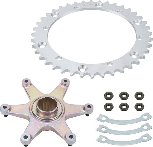 JAVIK المحور الخلفي ضرس ومجموعة حامل طوق جبل متوافق مع Yamaha Raptor 660 YFM660R 2001 2002 2003 2004 2005، OEM # 5LP253860000 901160850700 2XJ254402100 in Saudi Arabia