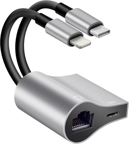 5 in 1 Memory Card Reader, MFi Certified Type C Memory Card Adapter for Mac, iPad Pro Air Mini, USB C and USB A Devices with Micro SD & SD Card Slots, Supports SD/Micro SD/SDHC/SDXC/MMC in Kuwait