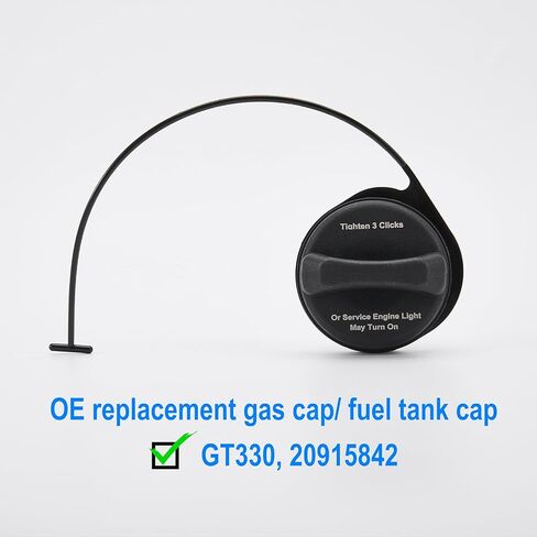 Gas Cap Replace GT330, 20915842 Compatible with Chevy GMC Cadillac Saturn Avalanche Silverado Sierra Suburban 1500 2500 3500 Tahoe Traverse Acadia Yukon Enclave Escalade Outlook from 2004 to 2011 in Kuwait