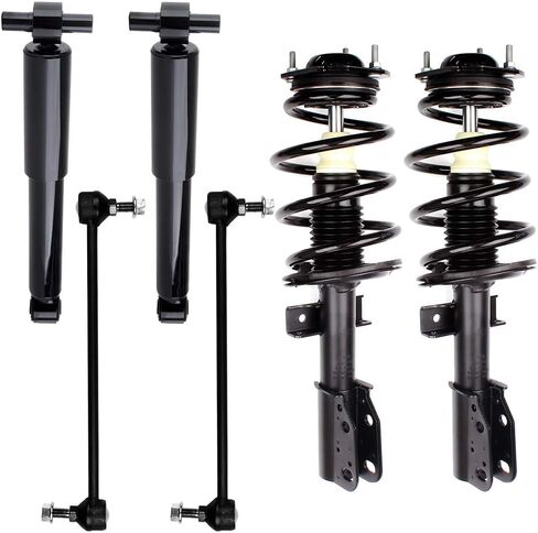 Struts Front Strut Spring Assembly Rear shock absorber Stabilizer Bar Link for front struts and rear shocks 2008-2016 for Buick Enclave 2009-2016 for Chevrolet Traverse suspension kit, 6 pcs in Kuwait