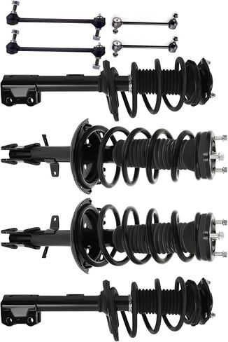 Front Complete Struts Rear Shock Absorber kit for 2008-2013 for Toyota for Highlander,4PCS Stabilizer Bar Link Kit Replaces 172489 Shock Absorber Complete Assembly Suspension Kit in Kuwait