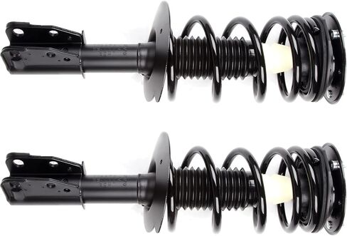 مجموعة ممتص الصدمات لفائف الربيع مناسبة لـ 1999-2005 لسيارة Chevy for Cavalier الدعامات الأمامية والصدمات، مجموعة كاملة تحل محل مجموعة صدمات الدعامات 172174 in Kuwait