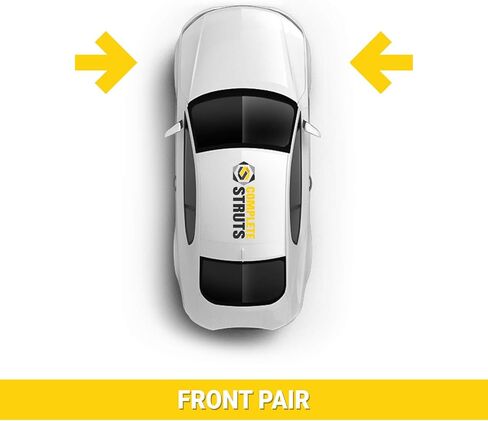 COMPLETESTRUTS - Front Quick Complete Strut Assemblies with Coil Springs Replacement for 2011-2017 Nissan Quest - Set of 2 in Kuwait
