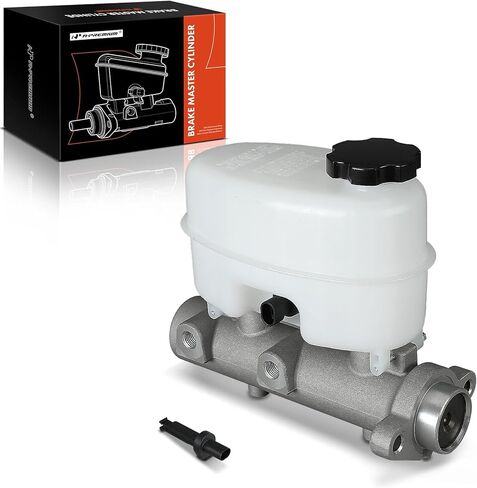 A-Premium Brake Master Cylinder with Reservoir and Sensor Compatible with Chevrolet, GMC Vehicles - Silverado 2500 3500 HD, Express 2500, Suburban 2500, Sierra 2500 3500 HD, Yukon XL 2500, Savana 2500 in Saudi Arabia