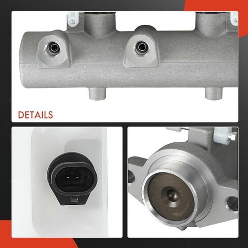 A-Premium Brake Master Cylinder with Reservoir and Sensor Compatible with Chevrolet, GMC Vehicles - Silverado 2500 3500 HD, Express 2500, Suburban 2500, Sierra 2500 3500 HD, Yukon XL 2500, Savana 2500 in Saudi Arabia
