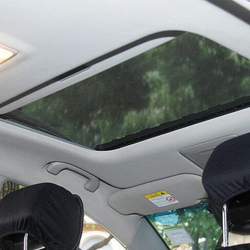 PSLER Sunroof Sun Shade, Car Moon Roof Mesh Quick Install Magnetic Net Sun UV Protection Cover Durable UV Sun Protection Cover for Car Parking on Trips, Camping, Overnight Camping (49*39in/125*100cm) in Saudi Arabia