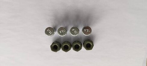 ترصيع العجلات الخلفية الأمامية # 90114-10014 مجموعة صواميل العروة 85-1005 بديلة لـ Yamaha YFM600 Grizzly 1998-2001، YFM660 Grizzly 660 ATV 2002-2008 in Kuwait