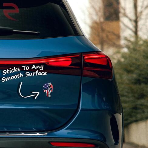 eDesign We The People Skull USA Flag الفينيل ملصق مائي - 4 بوصات - ملصق الدستور الأمريكي الوطني لسيارة شاحنة SUV Van Window Bumper بهلوان الكمبيوتر المحمول وأي سطح أملس 2 حزمة in Saudi Arabia