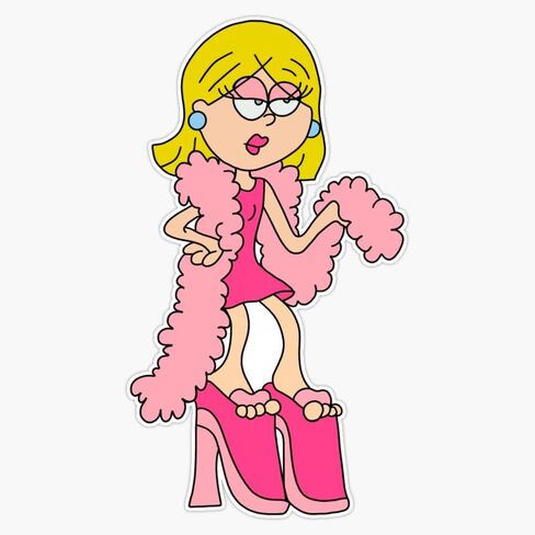 Lizzie McGuire Sticker Vinyl Waterproof Sticker Decal Car Laptop Wall Window Bumper Sticker 5" in Kuwait