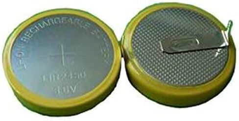 New 2 x Rechargeable LIR2450 LIR 2450 3.6V Cell with Tab in Saudi Arabia