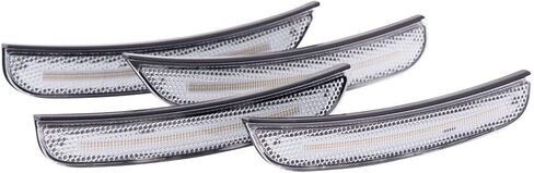 علامات جانبية LED دايود دايناميكس متوافقة مع دودج تشارجر 2015-2023، مدخن (مجموعة) in Kuwait