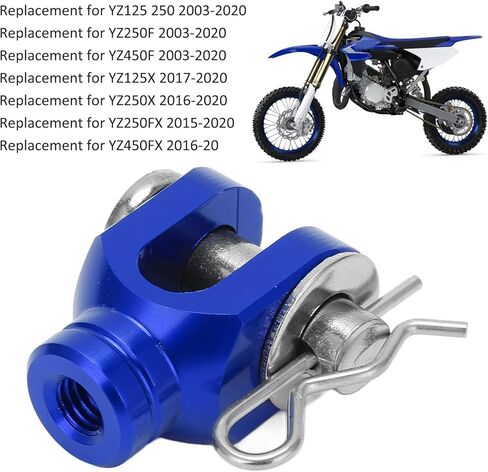 Keenso Rear Brake Clevis, Aluminum Motorcycle Rear Brake Pedal Clevis YZ125 250 YZ250F YZ125X YZ450FX WR450F(A (Blue)) in Saudi Arabia
