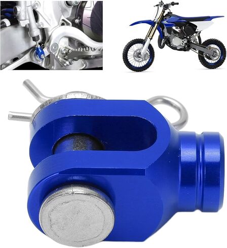 Keenso Rear Brake Clevis, Aluminum Motorcycle Rear Brake Pedal Clevis YZ125 250 YZ250F YZ125X YZ450FX WR450F(A (Blue)) in Saudi Arabia