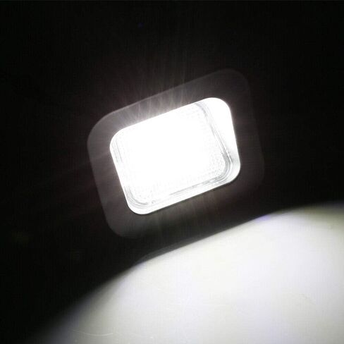 GSRECY 2x لوحة رقم الترخيص أضواء المصد الخلفي مصابيح LED لشاحنة دودج رام 1500 2500 3500 2003-2018 (حزمة من 2) in Kuwait