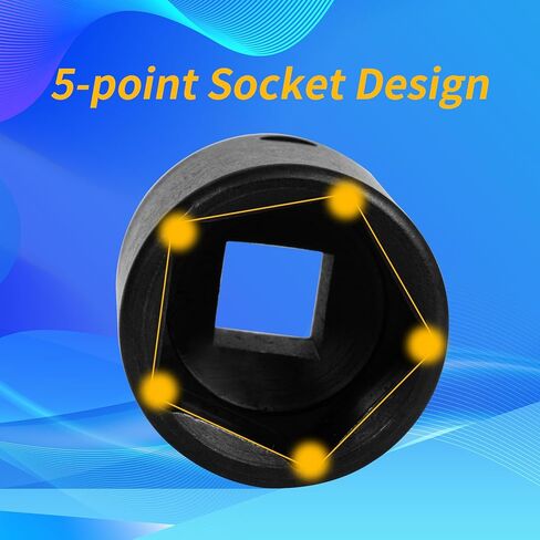 BB-526 Penta-SocketReplacement for Williams, 3/8" Drive, 51/64",5-Point in Kuwait