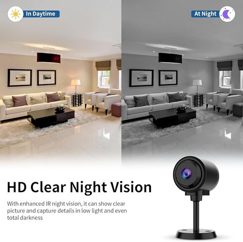 VSTARCAM Video Call Security Camera Indoor with 2.4 inch HD Screen,Baby Camera Monitor,Video Baby Monitor,One-Touch Call,Warm Light,360° PTZ, AI Detection,Plug in&Battery Powered,SD/Cloud Storage in Kuwait