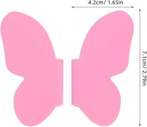 Butterfly Cabinet Handles and Drawer Knobs, Small Pink Butterfly Pulls, Vintage Furniture Hardware for ’ Room Cabinets and Dressers, 1 Pair in Kuwait