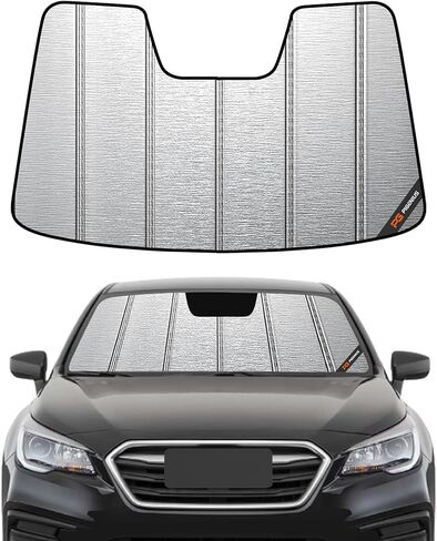 Windshield Sunshade for Subaru Legacy/Outback 2015-2019 Eyesight, Metallic Silver Finish in Saudi Arabia