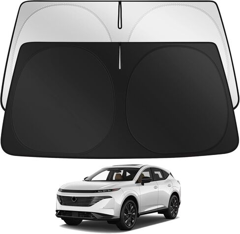 Windshield Sun Shade Custom for Nissan Murano 2015-2023 2024 2025 2026 Accessories, Car Front Window Sunshade Protector Cover Foldable with Storage Bag in Kuwait