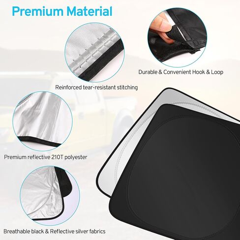 Windshield Sun Shade Custom for Nissan Murano 2015-2023 2024 2025 2026 Accessories, Car Front Window Sunshade Protector Cover Foldable with Storage Bag in Kuwait