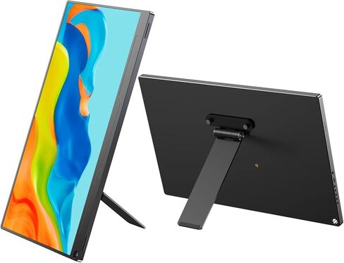 Portable Monitor Stand with Manual Screws 7 to 17.3 Inch Freestanding Monitor Desk Mount with Swivel/Tilt/Swivel in Saudi Arabia