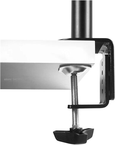 MS02-II Desk Clamp Full Motion 360 Degree Dual Monitor Stand 10"-27" Clamp Base Monitor Mount Arm Load 9.9kg PC Stand in Saudi Arabia