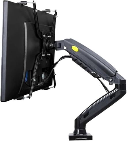 F80 FP 14"-27" with adapter for extension pole without 孔距 hole 2-9kg gas spring computer LCD monitor arm bracket(Version 1 WITH CABLE) in Saudi Arabia