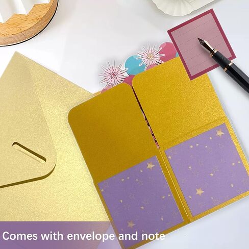 3D Happy Birthday Card, Paper Pop Up Birthday Cards Greeting Cards with Blank Card and Envelope, Unique Birthday Gift for Women Mom Wife Daughter Grandma Girlfriend (happy Birthday) in Saudi Arabia