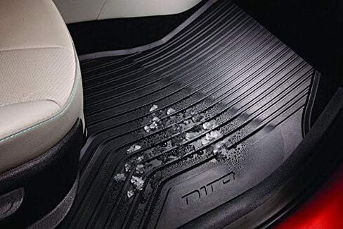 OEM Genuine 2017 - 2021 Kia NIRO All Weather Rubber Floor Mats (Complete Set) in Saudi Arabia