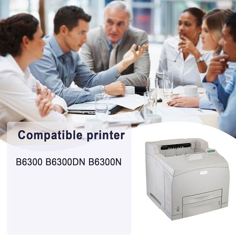 1 Pack Black 52114502 Compatible 52114502 Toner Cartridge, Replacement for OKI (52114502) - Compatible with: B6300 B6300DN B6300N Printer in Kuwait