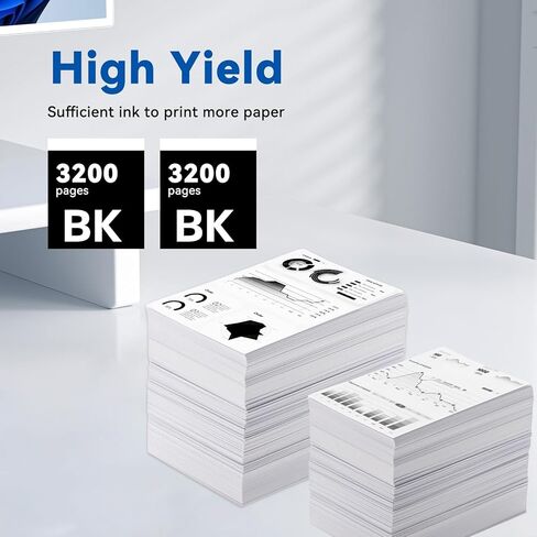 218X Toner Cartridges (with Chip) High Yield Compatible Replacement for HP 218X W2180X 218A Works with Color LaserJet Pro MFP 3301cdw 3201dw 3301sdw Printer (2 Pack, Black) in Kuwait