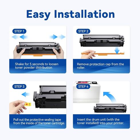 218X Toner Cartridges (with Chip) High Yield Compatible Replacement for HP 218X W2180X 218A Works with Color LaserJet Pro MFP 3301cdw 3201dw 3301sdw Printer (2 Pack, Black) in Kuwait