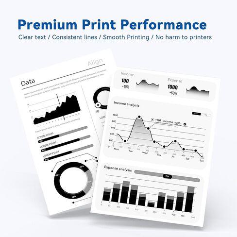218X Toner Cartridges (with Chip) High Yield Compatible Replacement for HP 218X W2180X 218A Works with Color LaserJet Pro MFP 3301cdw 3201dw 3301sdw Printer (2 Pack, Black) in Kuwait