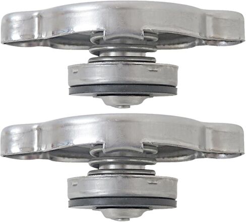 New 2 Pack Radiator Cap Fit for Nissan Pickup 1995-1998 2000-2005 / Titan 2017-2018 2020-2021 / Titan XD 2016-2018 2020-2021 / Xterra 2005-2011 2014-2015 in Kuwait