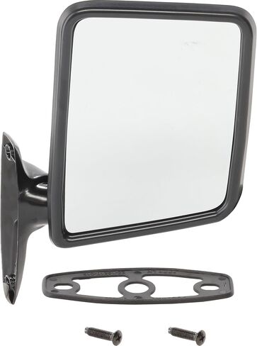 JC Whitney Driver Side Mirror for Ford Ranger 1983-1992, Bronco II 1984-1990, Manual Glass, 5x7-inch JFD18L in Kuwait