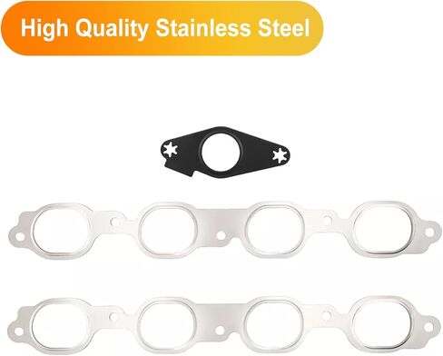 HGS3244 Cylinder Head Gasket Kit for Chevrolet Corvette 2014-2021 Silverado 1500 Camaro, Suburban, Tahoe, for GMC Sierra 1500, Yukon, Yukon XL, 6.2L V8 OHV Naturally Aspirated L86, 12700877 in Kuwait