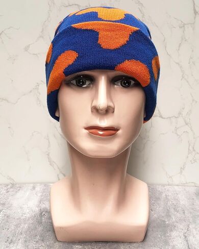 Funny Cow Print Hat Winter Soft Knit Beanie for Men Women Animal Lovers Gift in Saudi Arabia