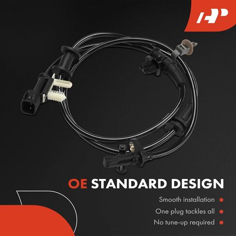 A-Premium Rear Left ABS Wheel Speed Sensor Compatible with Ford Models - F-250 F-350 Super Duty 2017-2023, F-450 F-550 F-600 Super Duty 2016-2022, Dual Rear Wheels in Saudi Arabia