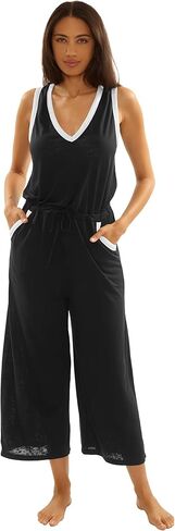 Becca Womens Beach Date Crop Jumpsuit in Saudi Arabia