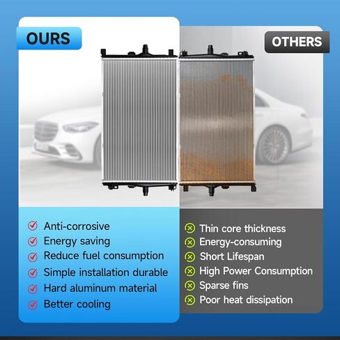 RAYTEN Radiator Compatible with for LEXUS RX350 2007 2008 2009 3.5 V6 13019 in Kuwait