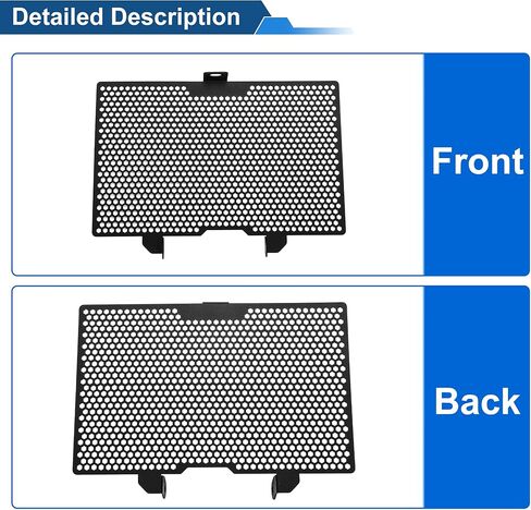 Motorcycle Radiator Grille for Honda NC750X 2021-2024 Aluminum Alloy Motorcycle Radiator Guard Cover 1 Pc in Saudi Arabia