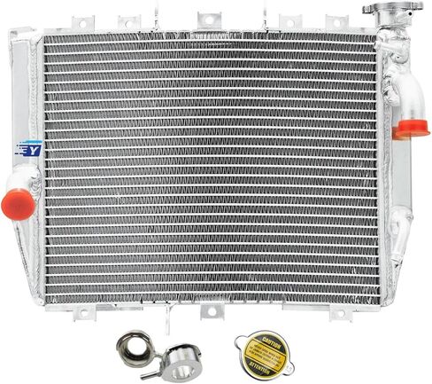 Aluminum Racing Radiator for 2004-2005 04 05 Kawasaki Ninja ZX10R ZX 10R, Full Performance Aluminium Radiators, Automotive Replacement Radiator in Kuwait